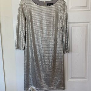 Jessica Howard dress color, silver